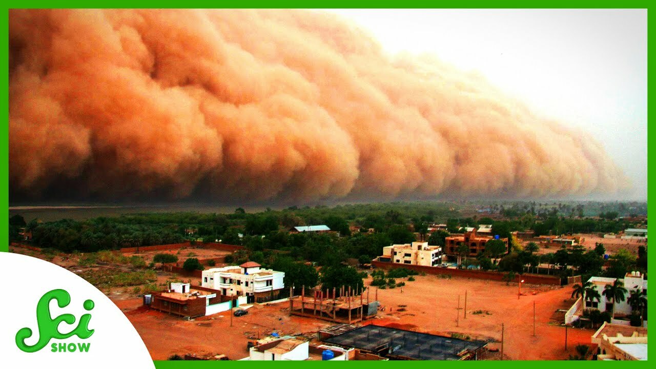 How ContinentSized Dust Storms Form Science Geography